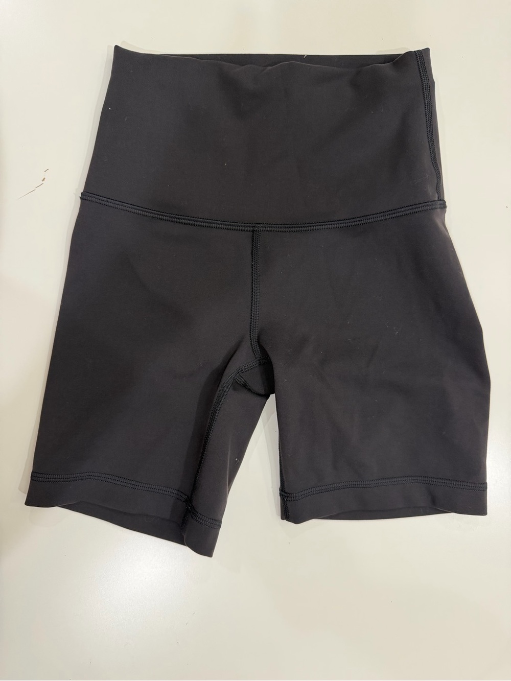 lululemon athletica Black High-Rise Bike Shorts